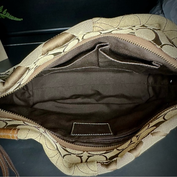 Y2K Coach Carly Leopard Patchwork Shoulder Bag 11496 - Picture 10 of 10